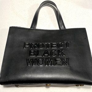 Protect black women bag